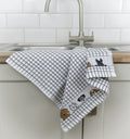 Poli-Dri Dogs jacquard tea towel with woven dogs border